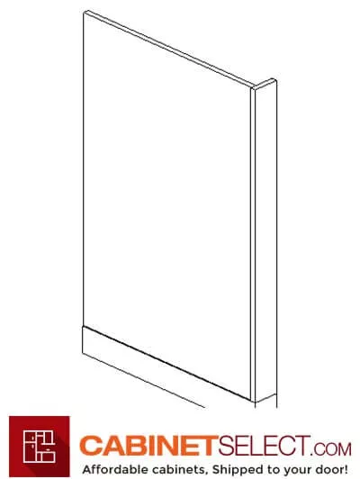 AW-DWR33412: Ice White Shaker Dishwasher Panel