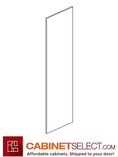 AW-REP2484-.75″: Ice White Shaker 24″ Deep Refrigerator End Panel