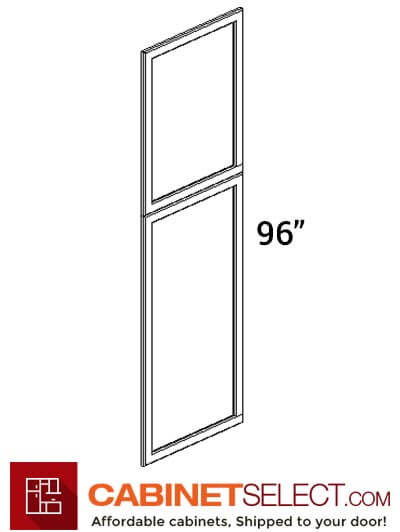 GW-EPWP2496D: Gramercy White 24x96 End Decorative Door
