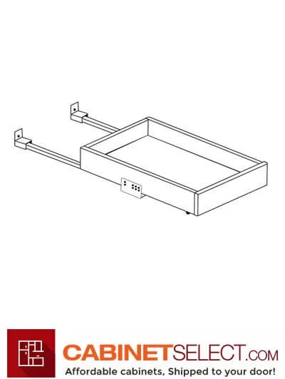 AW-24RT-DR: Ice White Shaker 24″ Roll Out Tray