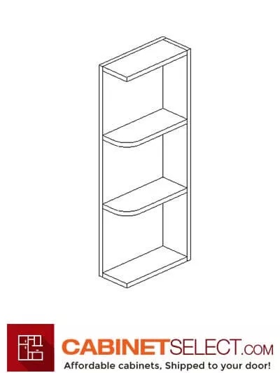 SB-WES530: Signature Brownstone 5" Knick Knack Wall Shelf