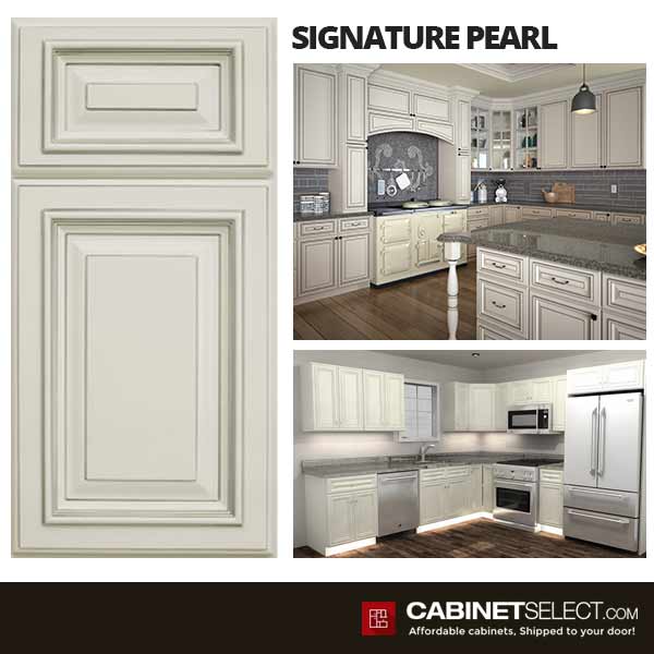 10×10 Signature Pearl Kitchen by CabinetSelect