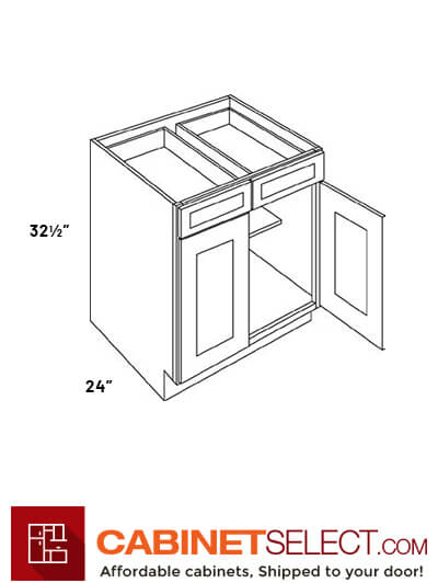 2 Drawer 2 Door Base Cabinets B30 Ha