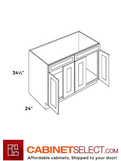 2 Drawer 4 Door Base Cabinets Sb48