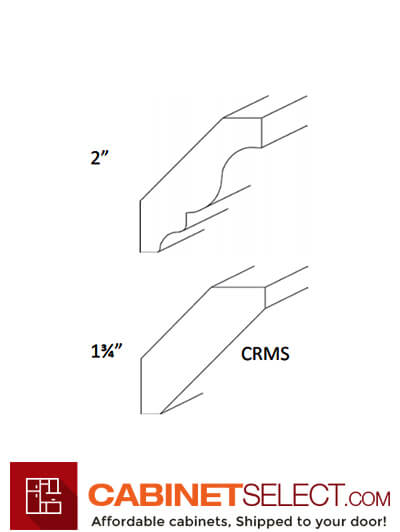 L03-CRMS: Luxor Misty Grey 1 3/4″ Crown Molding
