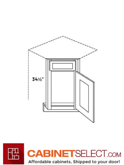 Diagonal Corner Sink Fronts Csf42