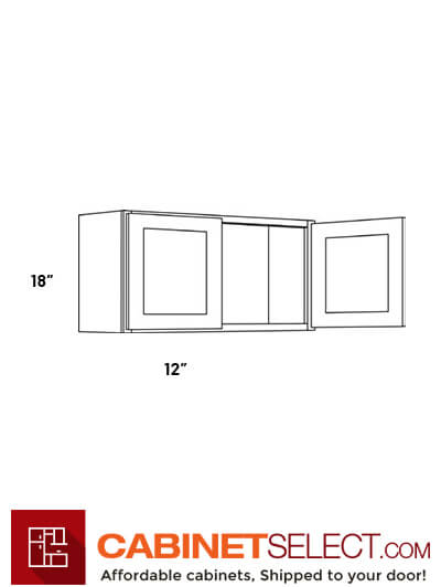 L10-W2118: Luxor White 21″ Single Door Bridge Cabinet