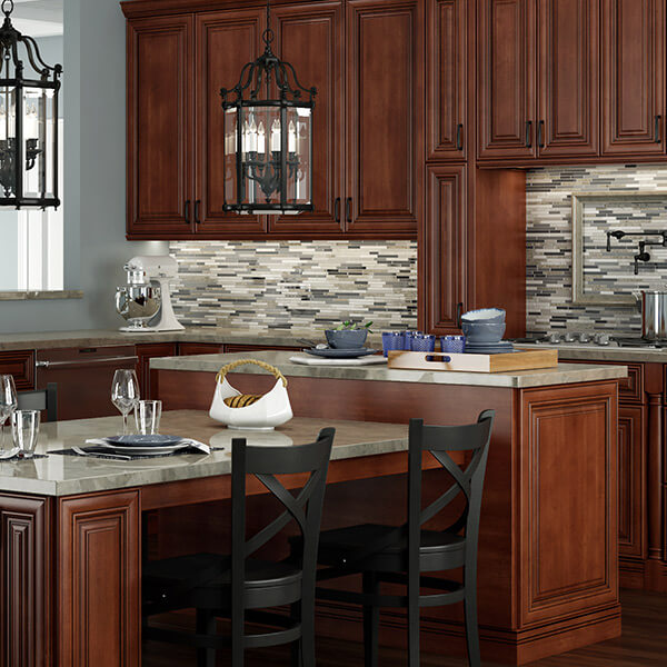 Casselberry Saddle Kitchen Cabinets | CabinetSelect.com