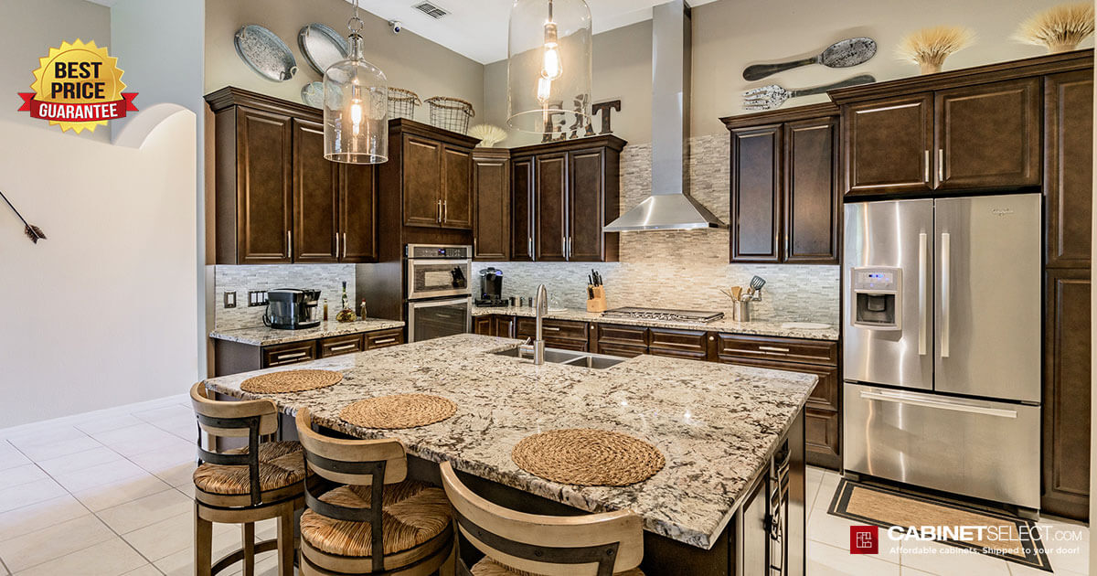 Brown Kitchen Cabinets | Brown Cabinets | CabinetSelect.com