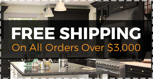 Free Shipping to all orders over $3,000
