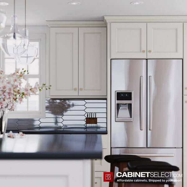 Forevermark Townplace Crema Kitchen Cabinets | Cabinet Select