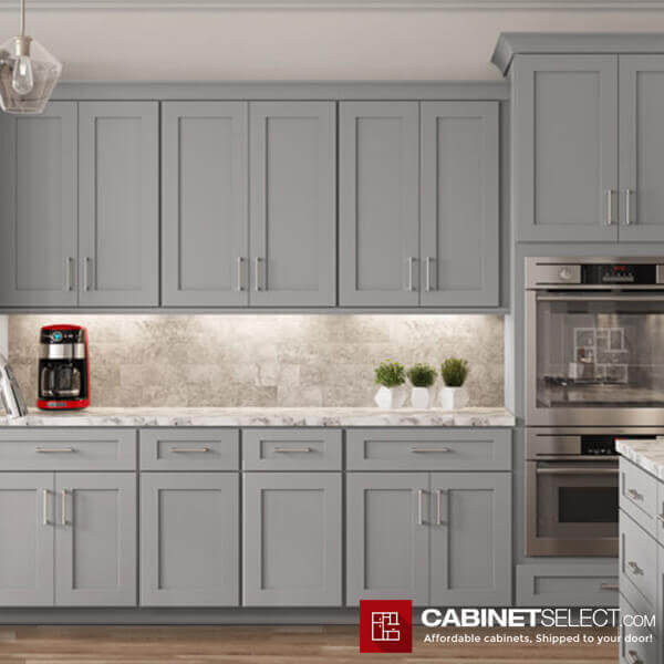 Lait Grey Shaker Kitchen Cabinets, Kitchen Base Units Shaker Style