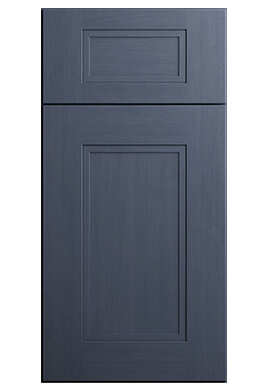 CNC Cabinetry Fashion Ocean Blue Kitchen Cabinets Door 