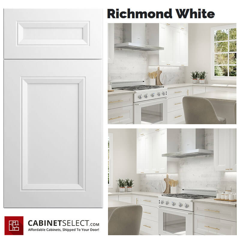 Richmond White Kitchen Cabinets, Kitchen Cabinets Richmond Indiana