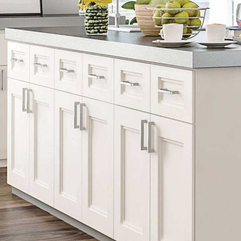 Fashion Pearl Double Shaker Kitchen Cabinets