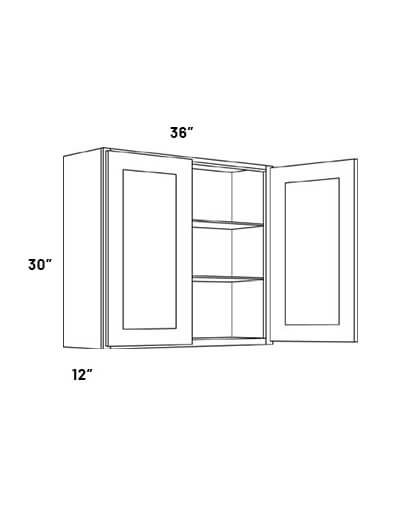 W3630 Double Door Wall Cabinet