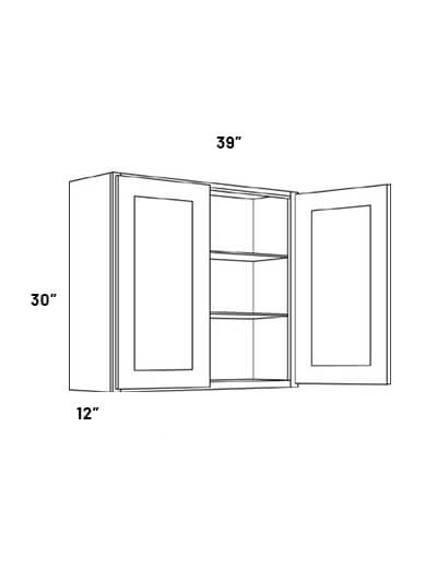 W3930 Double Door Wall Cabinet