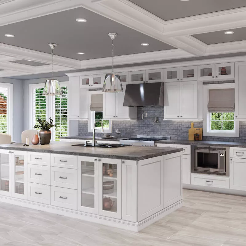 Shaker White Kitchen 2