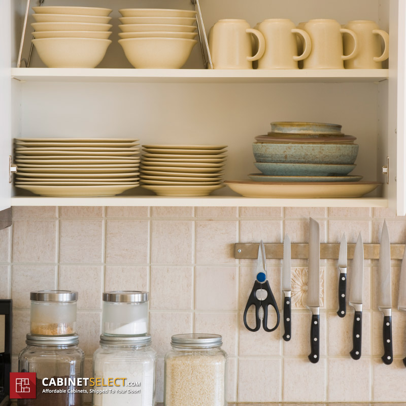 Organizing Similar Kitchen Items