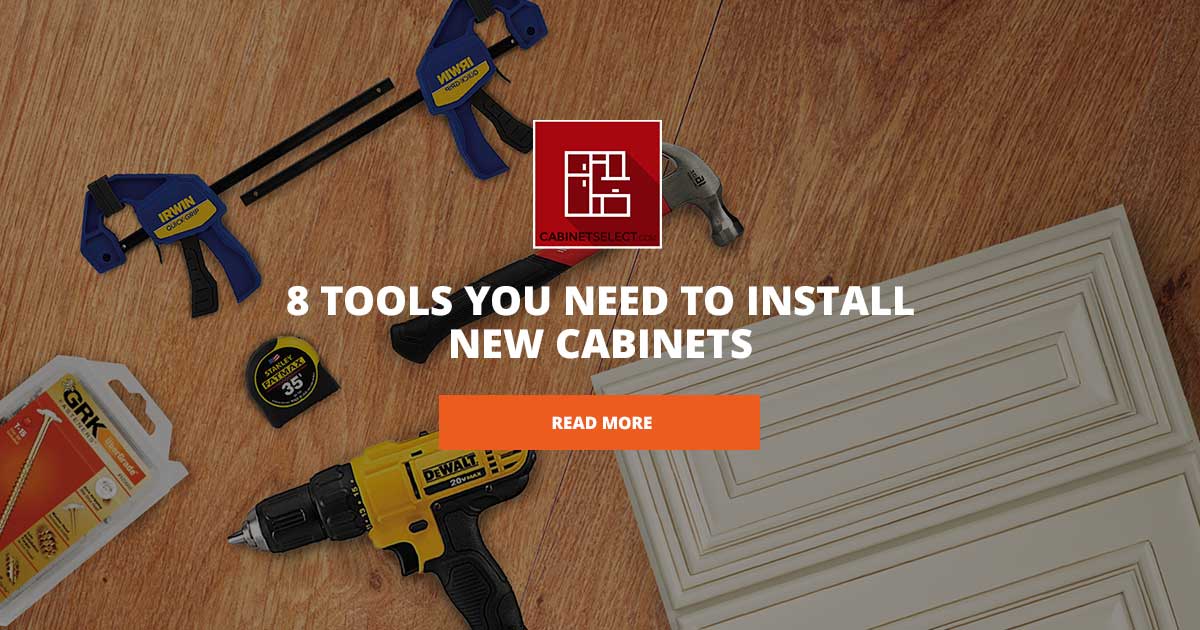 8 Tools You Need To Install New Cabinets 1 