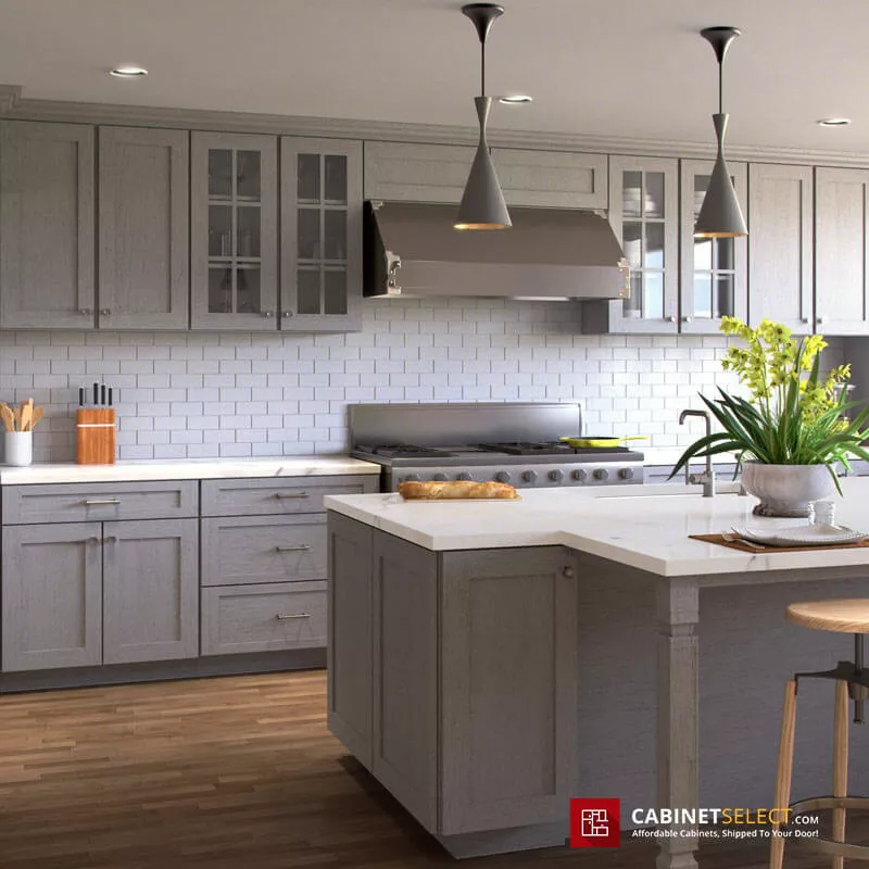 Contemporary Gray Kitchen Cabinets: Modern Elegance Unleashed