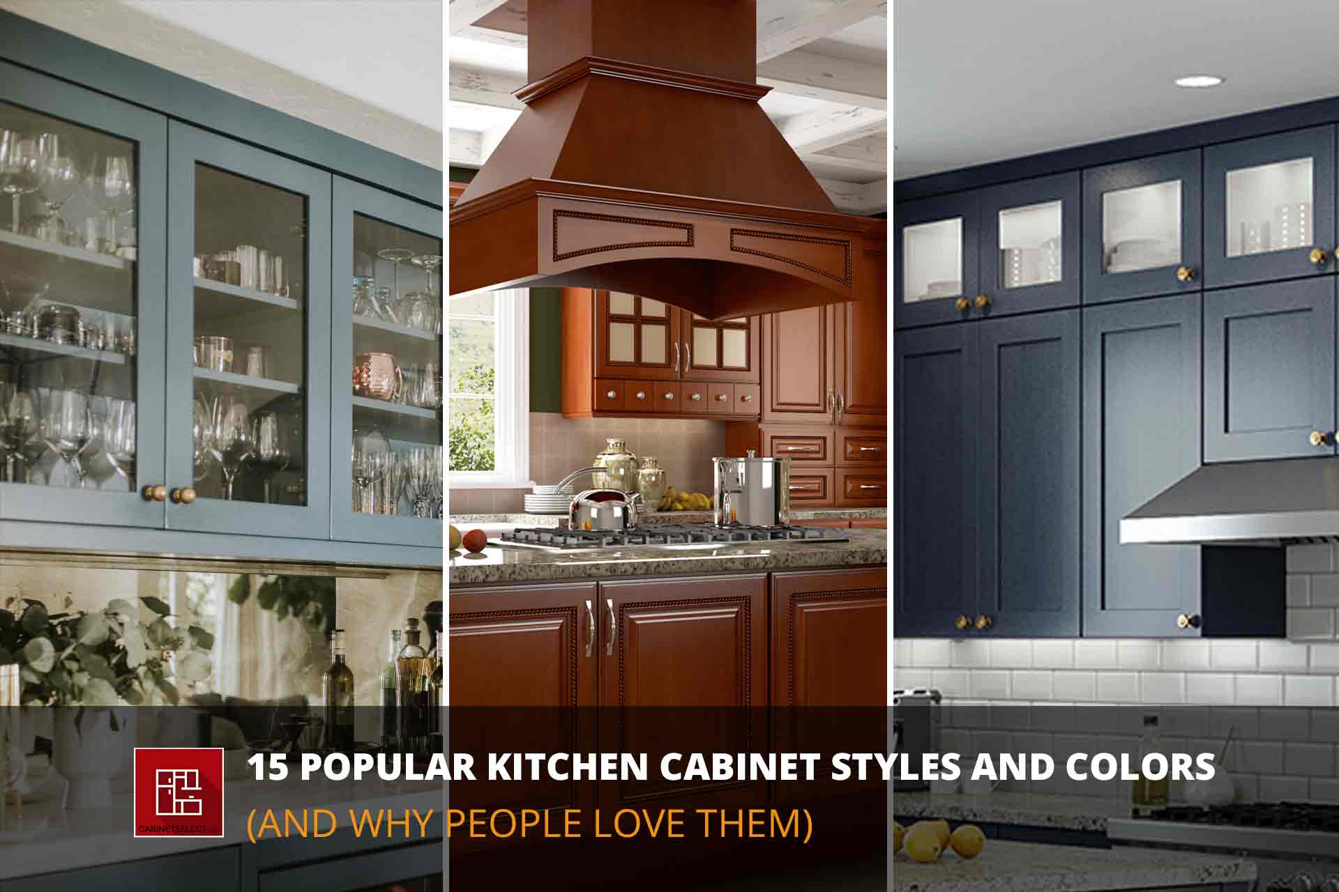 Fifteen Popular Kitchen Cabinet Styles And Colors Cabinet Select