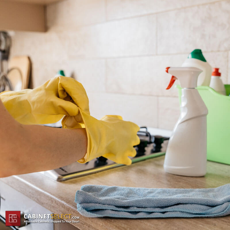 Cleaning Kitchen Preparation