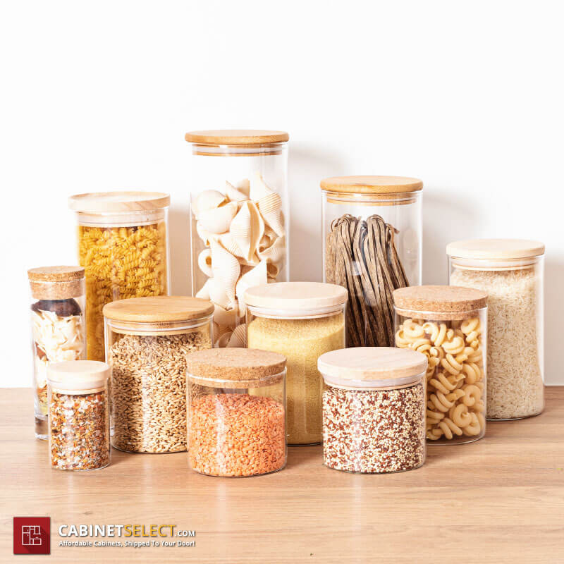 Organized Kitchen Tall Containers
