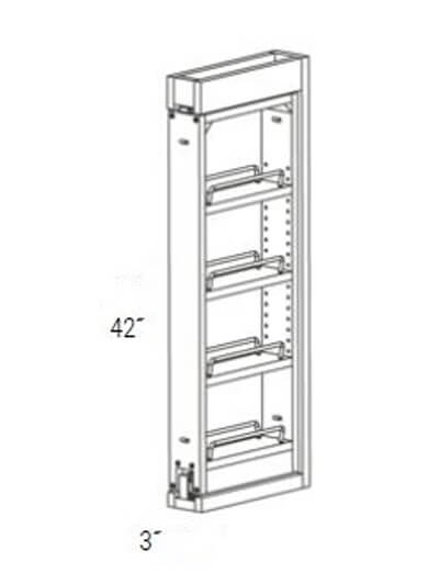 Jsi Cabinetry Wf342pull Sftclose