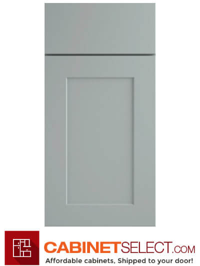 Bay Shaker Light Grey Door Sample | CabinetSelect.com
