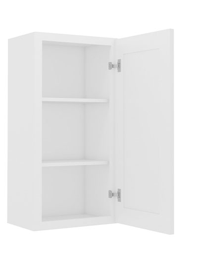 AW-W1836: Ice White Shaker 18″ Wall Cabinet