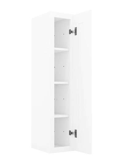AW-W0942: Ice White Shaker 9″ Wall Cabinet