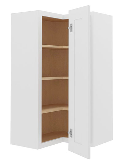 WS-WER2442: Shaker White 42″ High Wall Easy Reach Cabinet