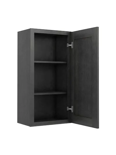 AG-W1836: Greystone Shaker 18″ Single Door Wall Cabinet