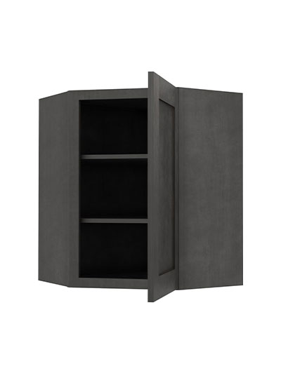 AG-WDC2430: Greystone Shaker 24″ Diagonal Corner Wall Cabinet