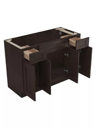 AP-S4821B12D-34-1/2″: Pepper Shaker 48″ Drawers (2) Vanity