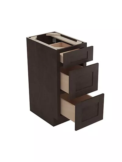 AP-SVB1521-34-1/2″: Pepper Shaker 15″ Three Drawer Base vanity