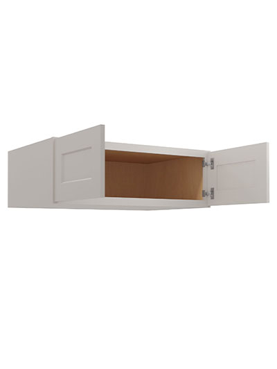 SD-W361224: Shaker Dove 36″ Wall Refrigerator Cabinet 12″ H (24″ Deep)
