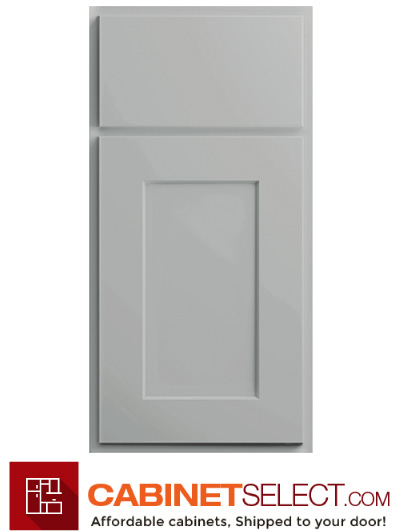Luxor Misty Grey Door Sample | CabinetSelect.com
