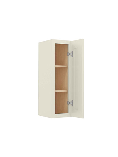 SA-W0930: Shaker Antique White 9″ Single Door 30″ High Wall Cabinet