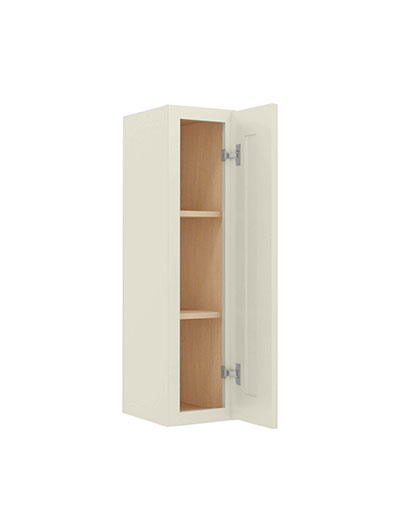 SA-W0936: Shaker Antique White 9″ Single Door 36″ High Wall Cabinet