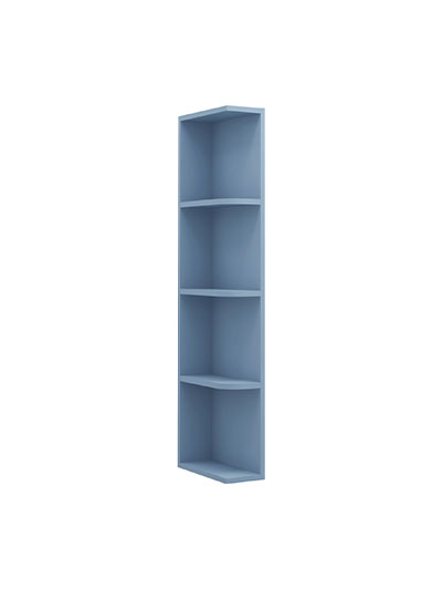 AX-WES542: Xterra Blue Shaker 5″ Knick Knack Wall Shelf