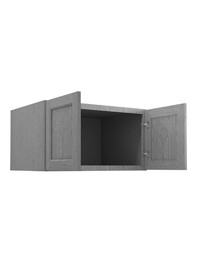 TG-W331824B: Midtown Grey 33″ Refrigerator Wall Cabinet 24″ Deep
