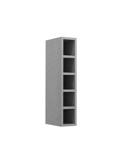 TG-WC630: Midtown Grey 6″ Wine Specialty Cabinet