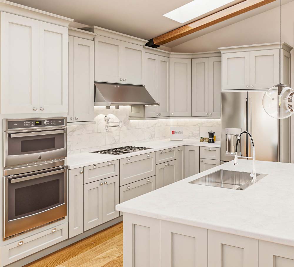 Rockport Grey Kitchen Cabinets | Kitchen Design Inspiration | Cabinetselect.com