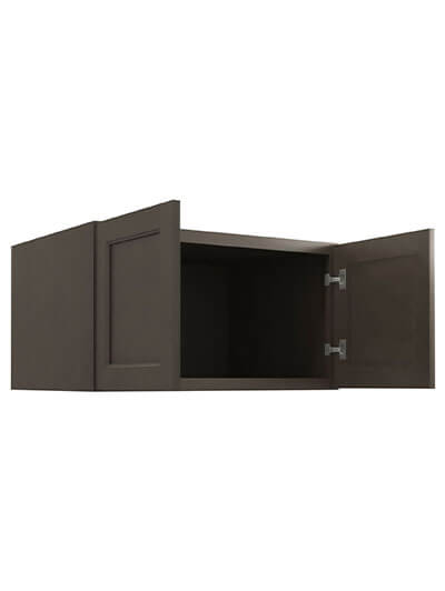 TS-W331824B: Townsquare Grey 33″ Refrigerator Wall Cabinet 24″ Deep