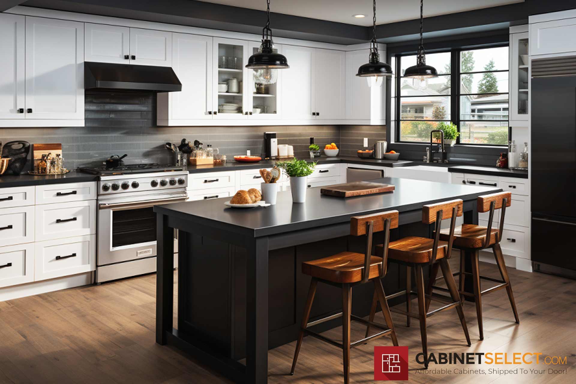 https://cabinetselect.com/cswp/wp-content/uploads/2023/08/Modern-Kitchen-with-Black-Appliances-1.jpg