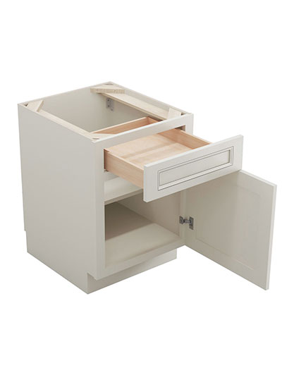 TQ-B21: Townplace Crema 21″ 1 Drawer 1 Door Base Cabinet