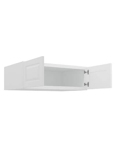 GW-W361224B: Gramercy White 36″ Refrigerator Wall Cabinet 24″ deep
