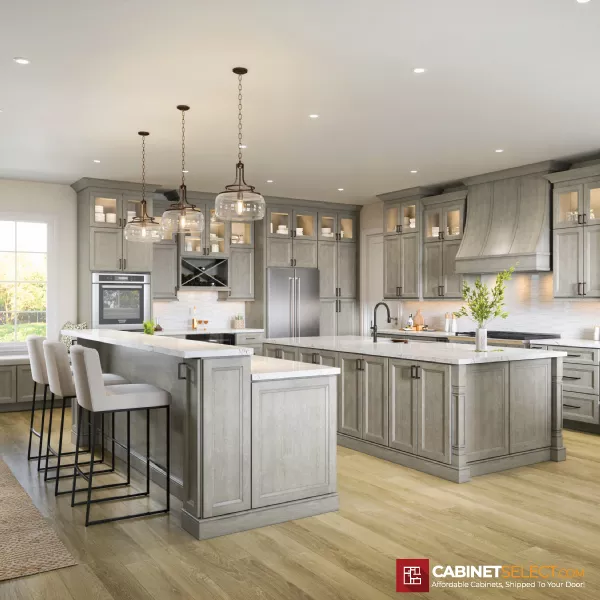 Oxford Mist Kitchen Cabinet Line